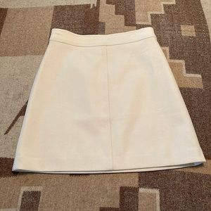 J Crew, waist high, A-Line mini skirt